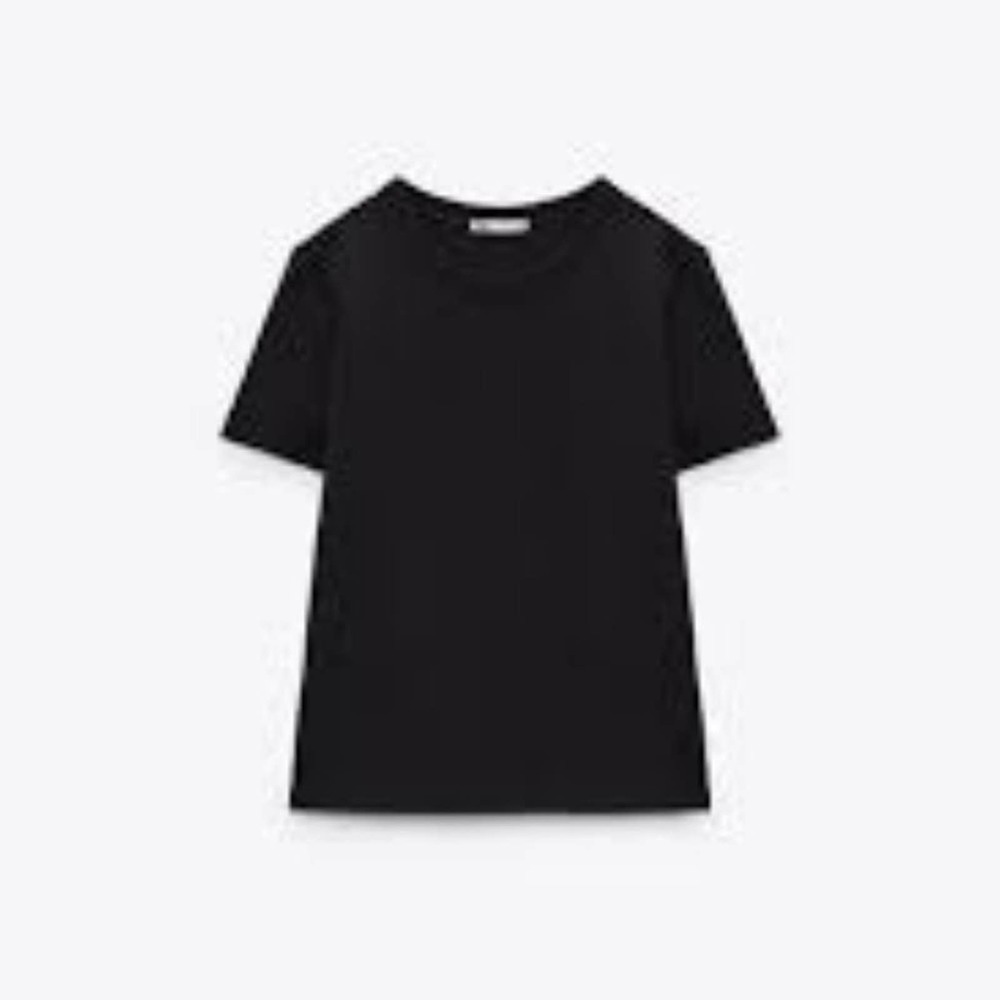 Zara Women's Heavy Weight Cotton T Shirt Size XL